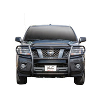 Westin 2012-2018 Nissan Frontier Sportsman Grille Guard - Black - Bumpers Grilles & Guards