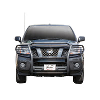Westin 2012-2018 Nissan Frontier Sportsman Grille Guard - Black - Bumpers Grilles & Guards