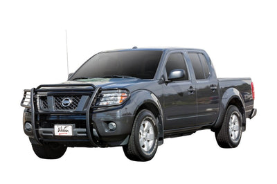 Westin 2012-2018 Nissan Frontier Sportsman Grille Guard - Black - Bumpers Grilles & Guards