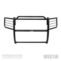 Westin 2012-2018 Nissan Frontier Sportsman Grille Guard - Black - Bumpers Grilles & Guards