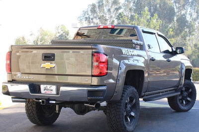 Westin 2014-2018 Chevy Silverado 1500 Crew Cab Wade In-Channel Wind Deflector 4pc - Smoke - Deflectors