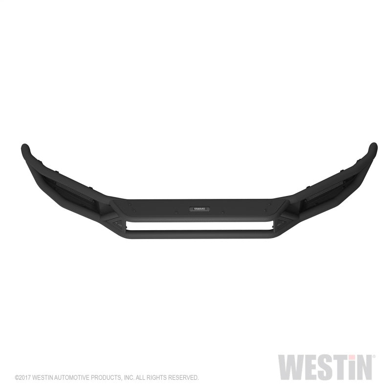 Westin 2015-2017 Ford F-150 Outlaw Front Bumper - Textured Black - Bumpers Grilles & Guards