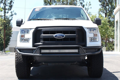 Westin 2015-2017 Ford F-150 Outlaw Front Bumper - Textured Black - Bumpers Grilles & Guards