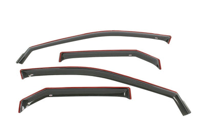 Westin 2015-2017 Toyota Camry Wade In-Channel Wind Deflector 4pc - Smoke - Deflectors