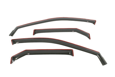 Westin 2015-2017 Toyota Camry Wade In-Channel Wind Deflector 4pc - Smoke - Deflectors