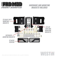 Westin 2020 Chevrolet Silverado 2500/3500 Pro-Mod Front Bumper - Bumpers Grilles & Guards