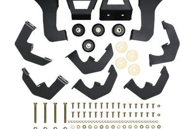 Westin 2020 Chevy Silverado 2500/3500 Crew Cab (6.5ft Bed) HDX W2W Nerf Step Bars - Textured Black - & Running Boards