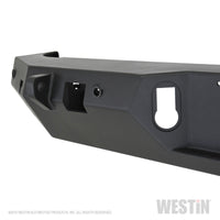 Westin 2020 Jeep Gladiator w/Sensors WJ2 Rear Bumper w/Sensor - Textured Black - Bumpers Grilles & Guards