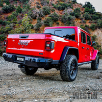 Westin 2020 Jeep Gladiator w/Sensors WJ2 Rear Bumper w/Sensor - Textured Black - Bumpers Grilles & Guards