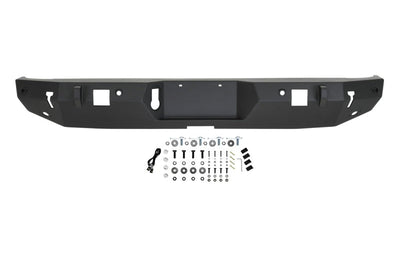 Westin 2020 Jeep Gladiator w/Sensors WJ2 Rear Bumper w/Sensor - Textured Black - Bumpers Grilles & Guards