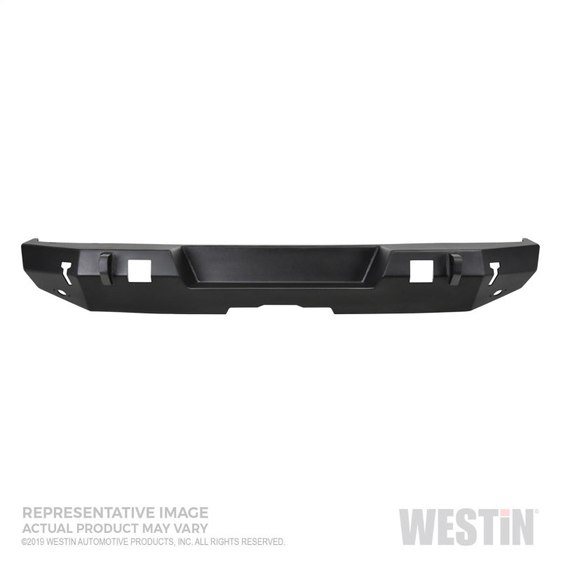 Westin 2020 Jeep Gladiator WJ2 Rear Bumper - Textured Black - Bumpers Grilles & Guards