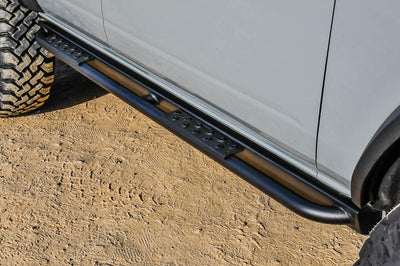 Westin 21-23 Ford Bronco 4dr (Excl. Sport) Rock Slider - Textured Black - Body Armor & Protection