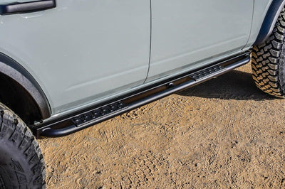 Westin 21-23 Ford Bronco 4dr (Excl. Sport) Rock Slider - Textured Black - Body Armor & Protection