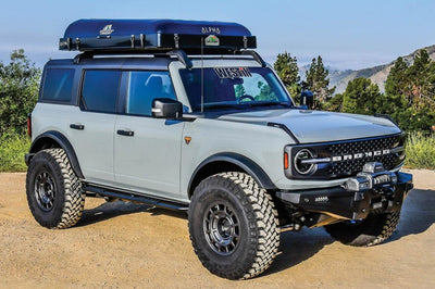 Westin 21-23 Ford Bronco 4dr (Excl. Sport) Rock Slider - Textured Black - Body Armor & Protection