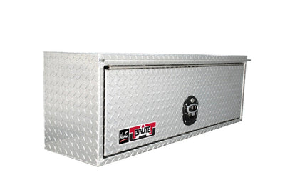 Westin Westin/Brute HD Top Sider 13in x 48in w/flip up Door - Aluminum - Exterior Styling