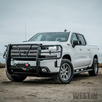 Westin Chevrolet Silverado 1500 19-21 (Excl. 2019 LD) HDX Winch Mount Grille Guard - Bumpers Grilles & Guards