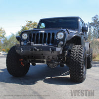 Westin Westin/Snyper 07-17 Jeep Wrangler Tube Fenders - Front - Textured Black - Exterior Styling