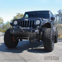 Westin Westin/Snyper 07-17 Jeep Wrangler Tube Fenders - Front - Textured Black - Exterior Styling