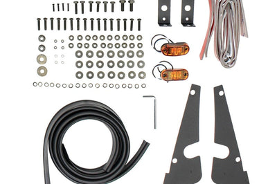 Westin Westin/Snyper 07-17 Jeep Wrangler Tube Fenders - Front - Textured Black - Exterior Styling