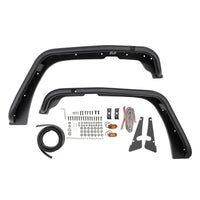 Westin Westin/Snyper 07-17 Jeep Wrangler Tube Fenders - Front - Textured Black - Exterior Styling