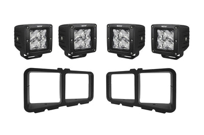 Westin Universal Light Kit for Outlaw Front Bumpers - Textured Black - Lights