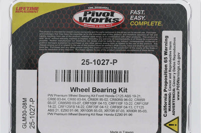 Pivot Works Wheel Bearing Kit Premium - Offroad Collection