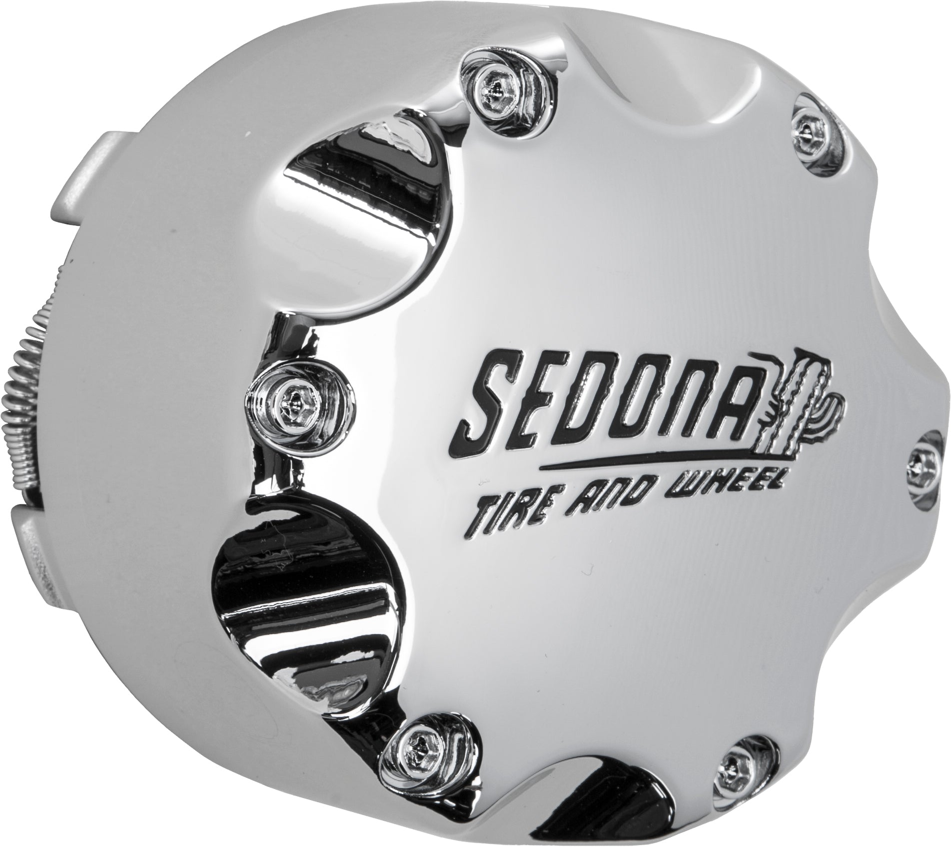 SEDONA Wheel Cap Tall Chrome Fits Yamaha Viking - Wheels