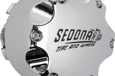 SEDONA Wheel Cap Tall Chrome Fits Yamaha Viking - Wheels