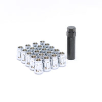 Wheel Mate Monster Lug 35 Short Nut Set of 20 - Chrome 14x1.50 - and Tire Accessories