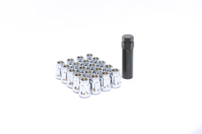 Wheel Mate Monster Lug 35 Short Nut Set of 20 - Chrome 14x1.50 - and Tire Accessories