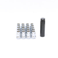 Wheel Mate Monster Lug 35 Short Nut Set of 20 - Chrome 14x1.50 - and Tire Accessories