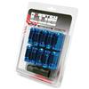 Wheel Mate Monster Open End Lug Nut Set of 20 - Blue 14x1.50 - and Tire Accessories
