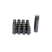 Wheel Mate Muteki HR38 Open End Lug Nuts 12x1.25 Black Chrome / Red Ring - and Tire Accessories