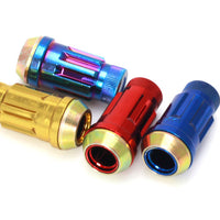 Wheel Mate Mutkei SR45R Lock Set 12x1.25 Burned Titanium (4pcs) - and Tire Accessories