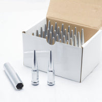 Wheel Mate Spiked Lug Nuts Set of 32 - Chrome 9/16in - and Tire Accessories