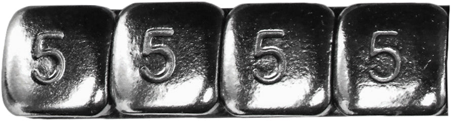 K&l Wheel Weights 5 Gram Chrome 360 Piece/box - Harddrive Products