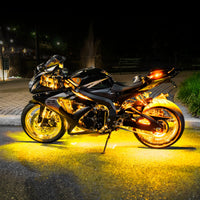 Xk Glow White Led Strip 10pc Kit - Amber - Harddrive Products