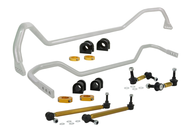 Whiteline 08-09 Pontiac G8 / GT (Incl. 2009 GXP) Front & Rear Sway Bar Kit - Suspension