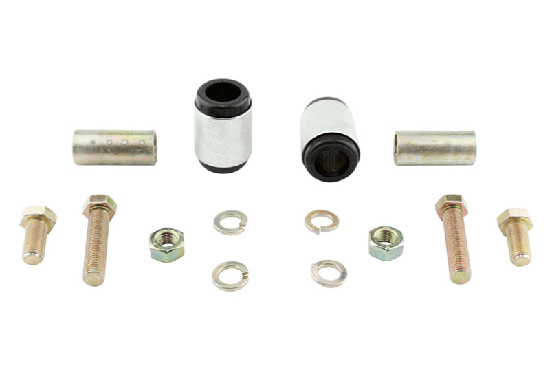 Whiteline 09 lancer Ralliart Rear Camber adj kit-control arm upper bushes - Suspension