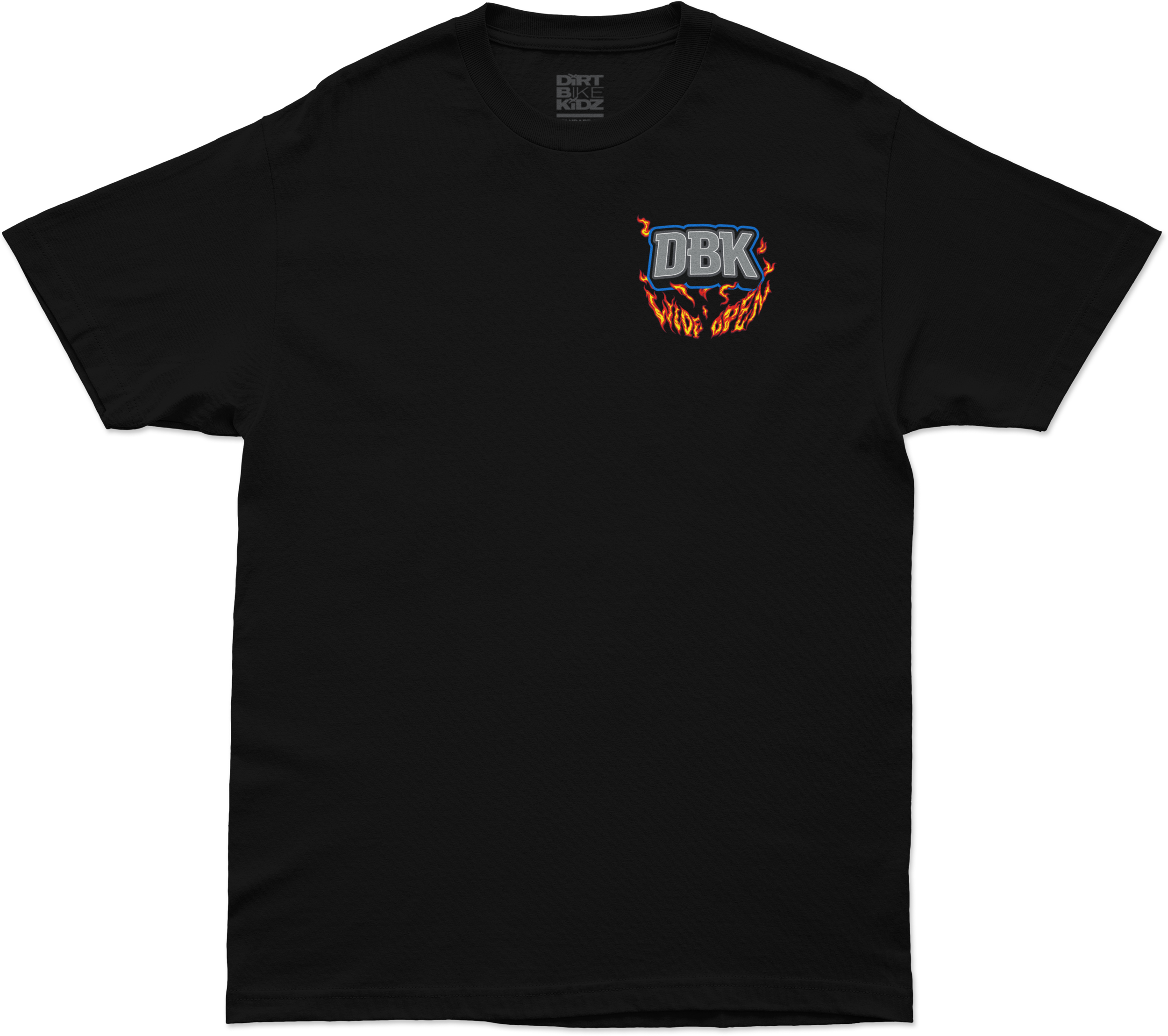 DBK Wide Open Tee Black Md