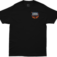 DBK Wide Open Tee Black Md