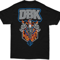 DBK Wide Open Tee Black Sm