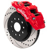 Wilwood 19-20 Jeep Wrangler (JL)/20-22 Gladiator (JT) Aero6-DM Front Brake Kit - D&S - Red - Brakes Rotors & Pads