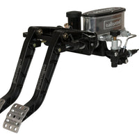 Wilwood Adjustable-Tandem Dual Pedal - Brake / Clutch - Fwd. Swing Mount - 6.25:1 - Black E-Coat - Interior Accessories