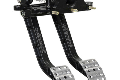 Wilwood Adjustable-Trubar Dual Pedal - Brake / Clutch - Rev. Swing Mount - 5.1:1 - Interior Accessories