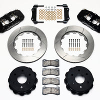 Wilwood AERO4 RearTruck Kit 14.25in 1999-2010 GM 1500-SUV 1 Piston OE Caliper - Brakes Rotors & Pads