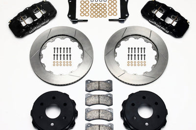 Wilwood AERO4 RearTruck Kit 14.25in 1999-2010 GM 1500-SUV 1 Piston OE Caliper - Brakes Rotors & Pads