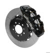 Wilwood AERO6 Front Hat Kit 14.00 Black 00-06 BMW M3 E46 w/ Lines - Brakes Rotors & Pads