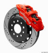 Wilwood AERO6 Front Hat Kit 14.00 Red 2018-Up Jeep JL SRP w/Lines - Brakes Rotors & Pads