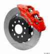 Wilwood AERO6 Front Hat Kit 14.00 Red 2018-Up Jeep JL w/Lines - Brakes Rotors & Pads
